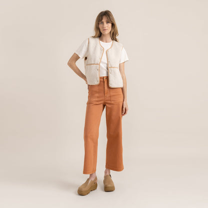 Bandit Vest Jacket - Crema