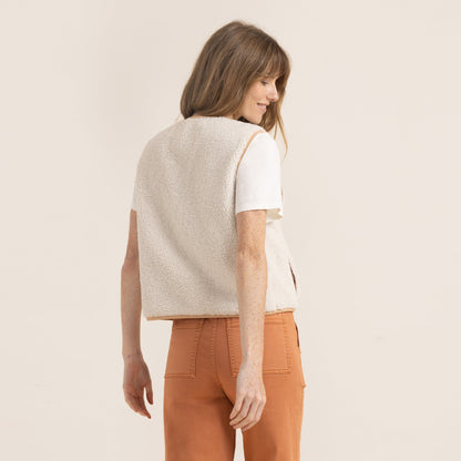 Bandit Vest Jacket - Crema