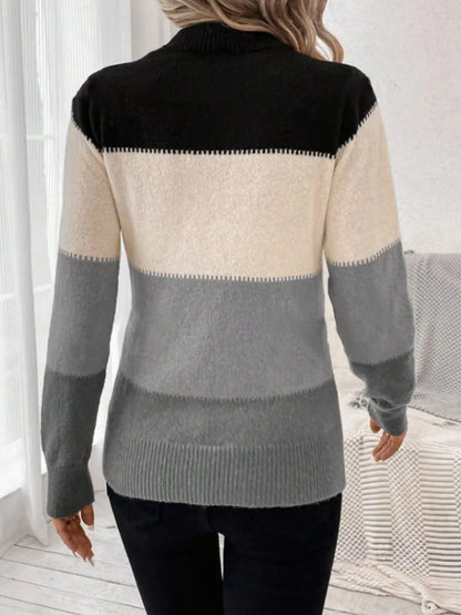 The Rowan Block Sweater