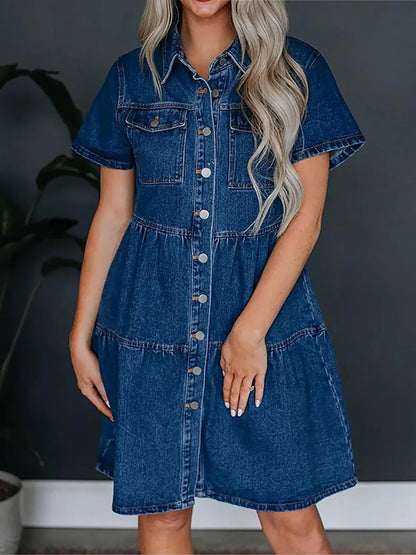 Sunday Stroll Denim Dress