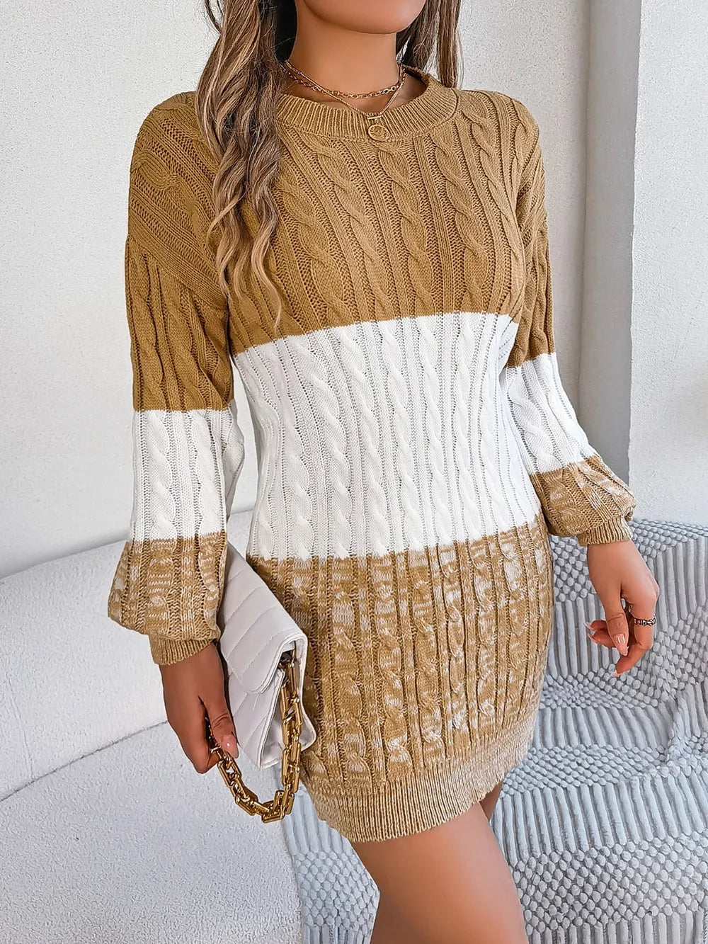 The Block Party Sweater Dress