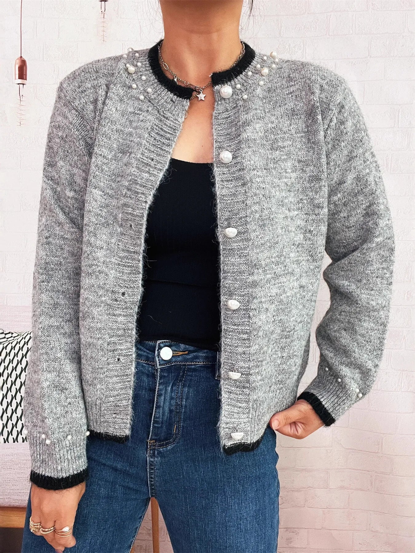 Cranberry Cheer Cardigan