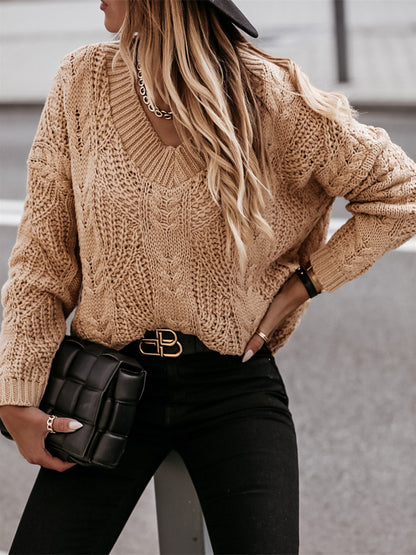 Snowbound V-Neck Sweater