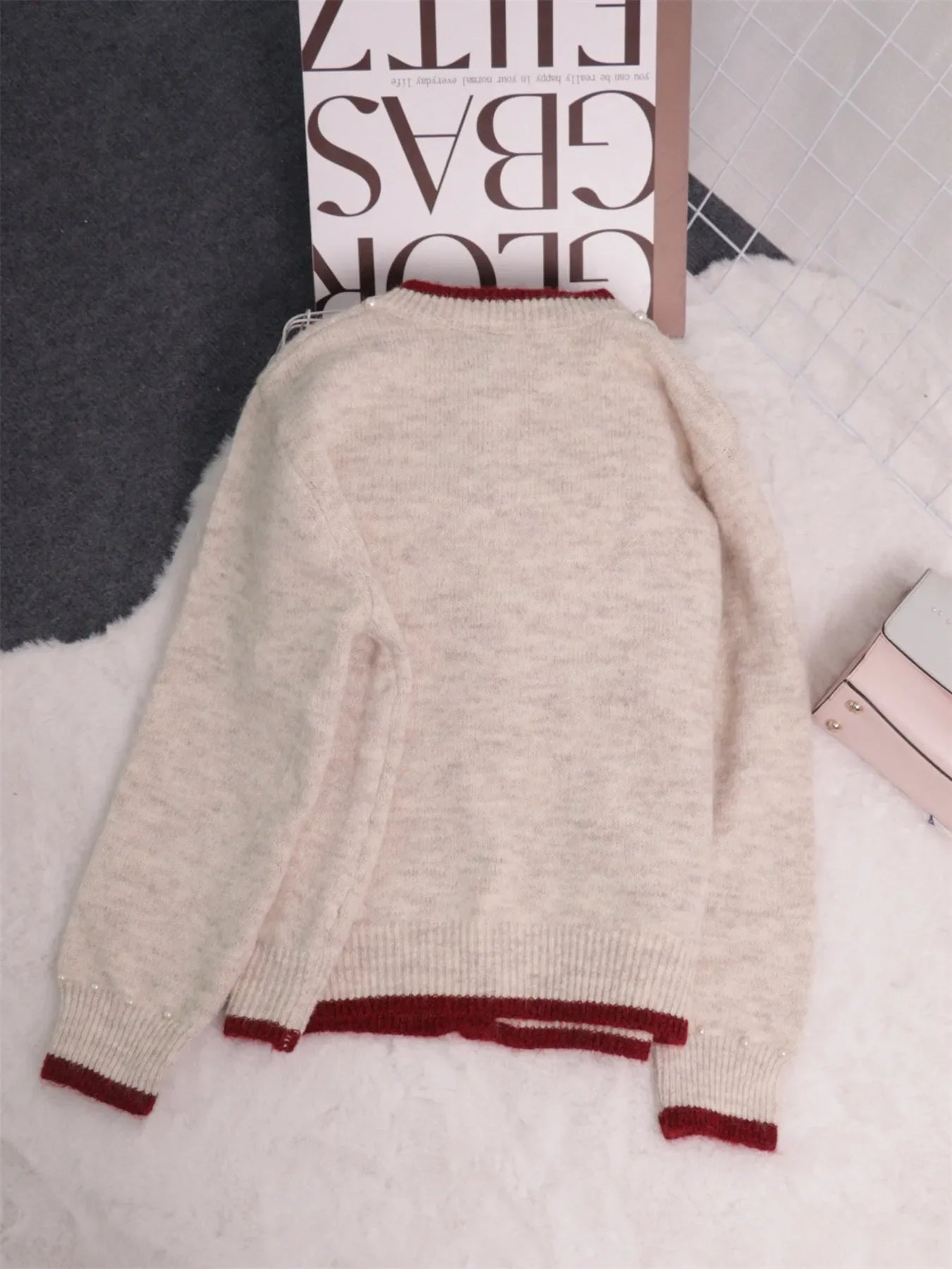 Cranberry Cheer Cardigan