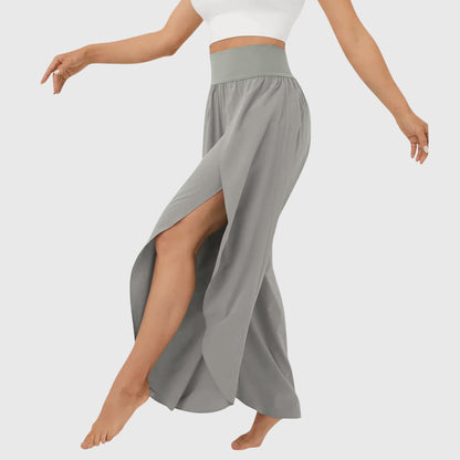 Eleanor | Women’s Wide Leg Split Hem Pants
