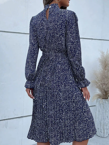 Animal Flounce Dress