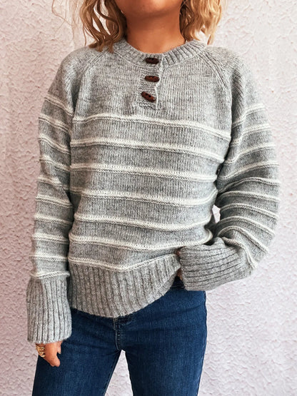 Sleighbell Henley Sweater