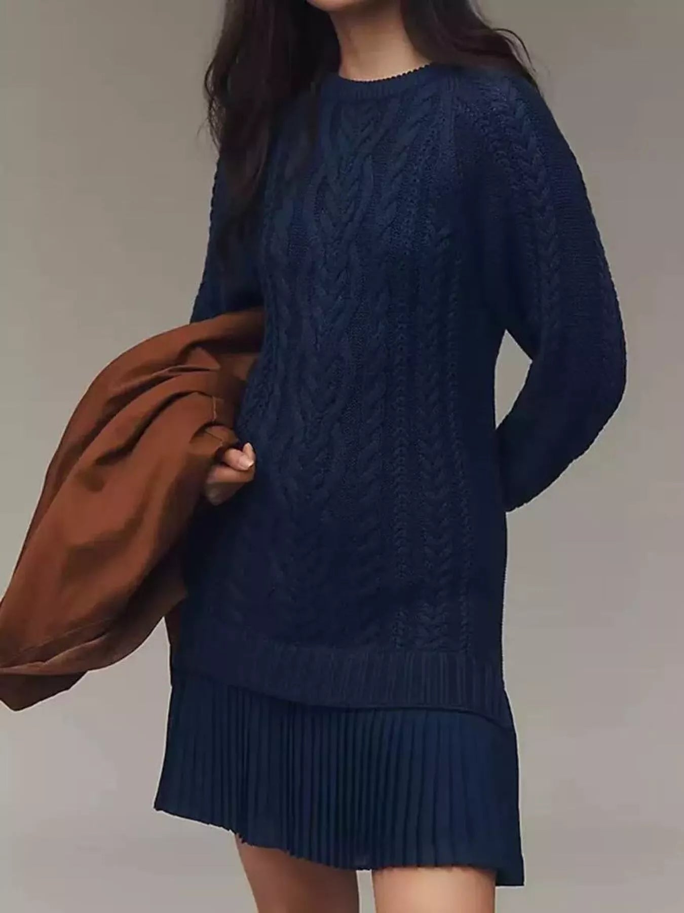Cozy Hour Sweater Dress