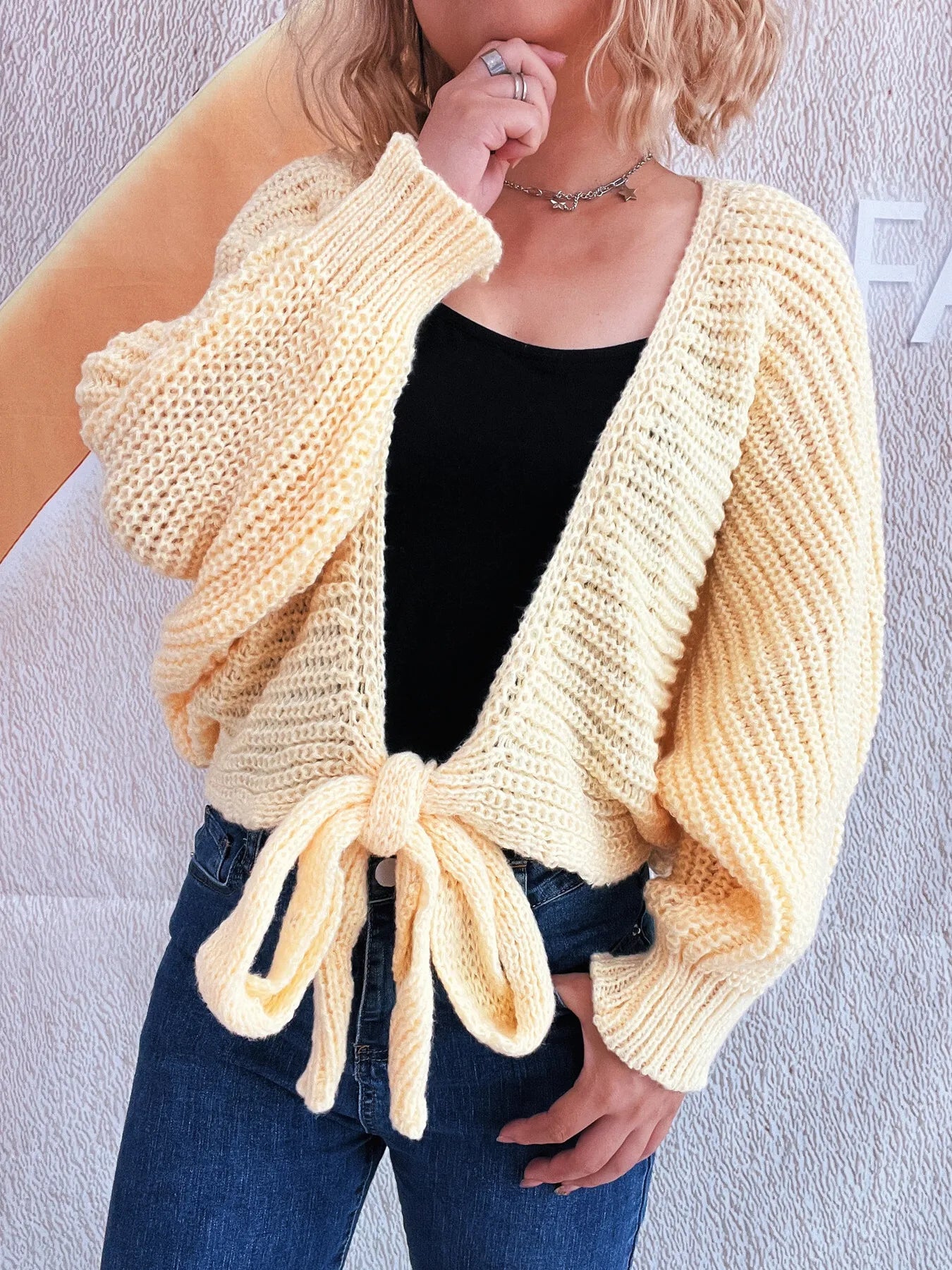 Winter Sky Sweater Cardigan