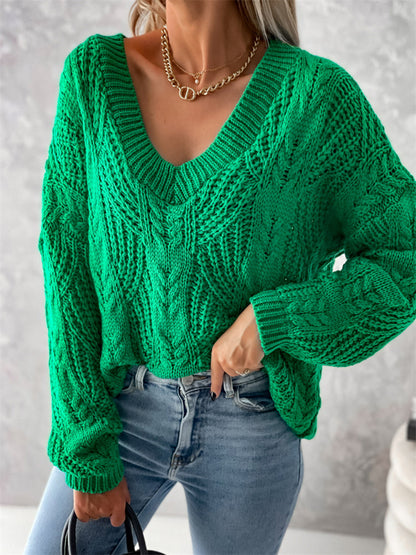 Snowbound V-Neck Sweater