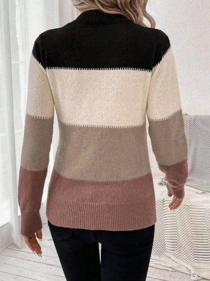 The Rowan Block Sweater
