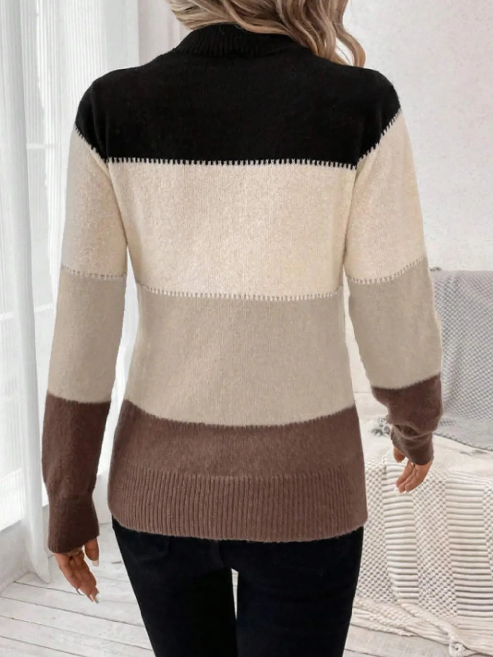 The Rowan Block Sweater