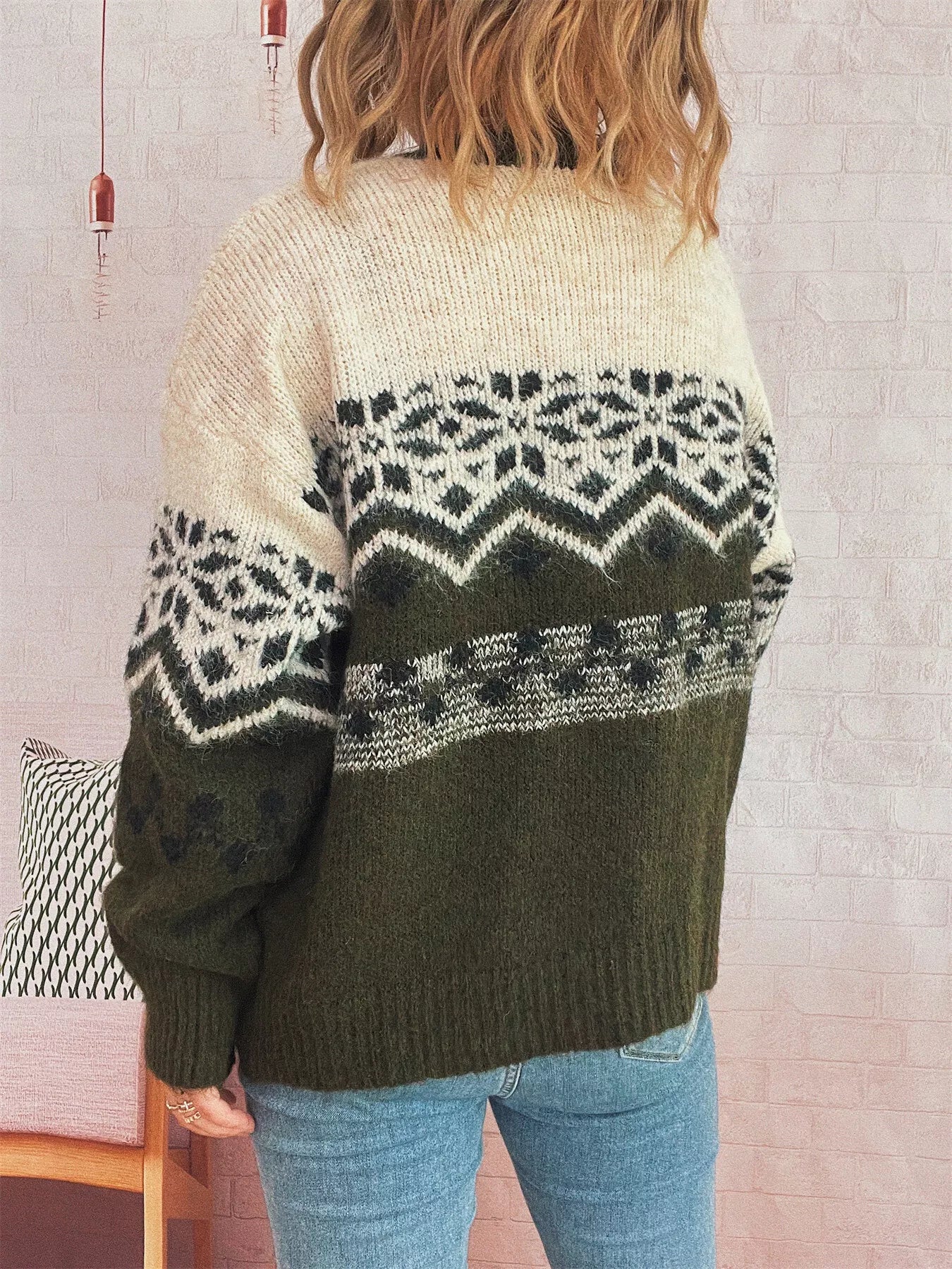 Forest Frost Button Cardi