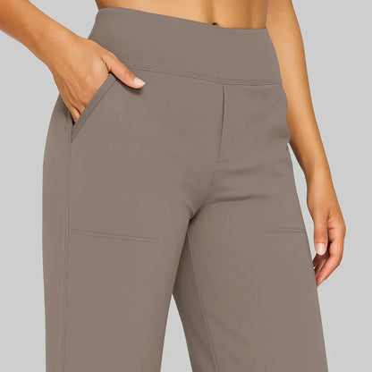 Michelle | Women’s High Waist Wide Leg Pants