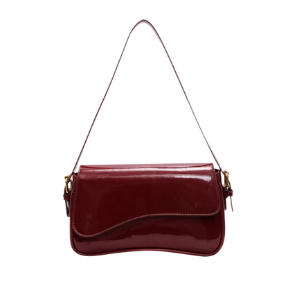 Elle - Minimalist Curved Shoulder Bag With Sleek Design
